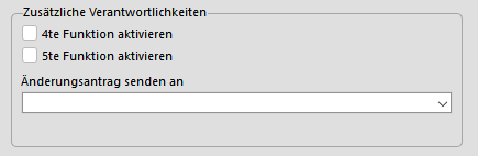 Servereinstellungen - ZusÃ¤tzliche Verantwortlichkeiten - 4 und 5te Funktion