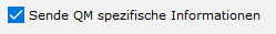 Neues Dokument erstellen - Send QM Info