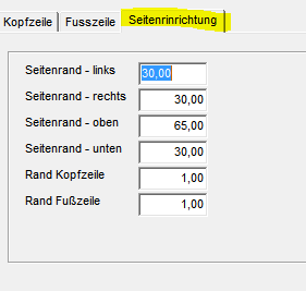 MS Excel Kopf und FuÃzeile 4