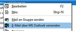Verteilergruppe - Mail Outlook