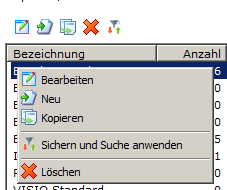 MS Office Setup - Suche anwenden