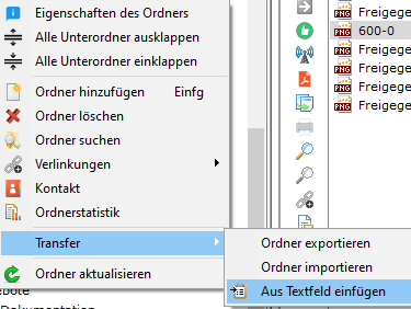 Ordner Popup