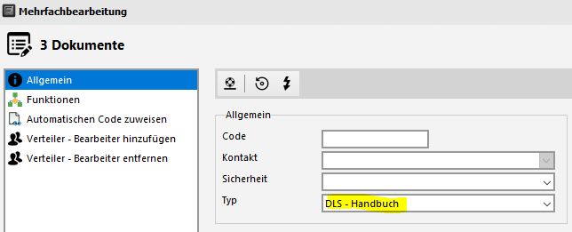 autocode - mehrfachbearbeitung