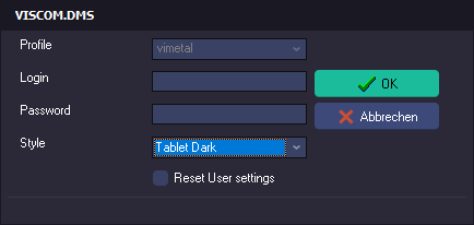 17.1 DLS Style Login