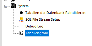 19.1 SA Tools - TabellengrÃ¶sse
