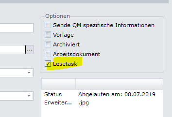 Lesetasks - Bearbeitung