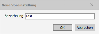 Preset Neu 2