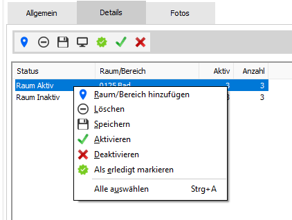Reinigunugslisten Details 03