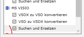 MS Visio - Suchen und Ersetzen