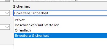 Dokumente - Erweiterte Sicherheit 1