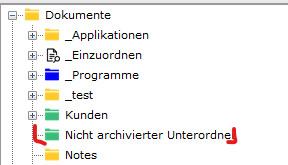 FAQ - Verzeichnisbaum wird nicht richtig angezeigt