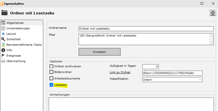 Lesetasks01 - Ordner