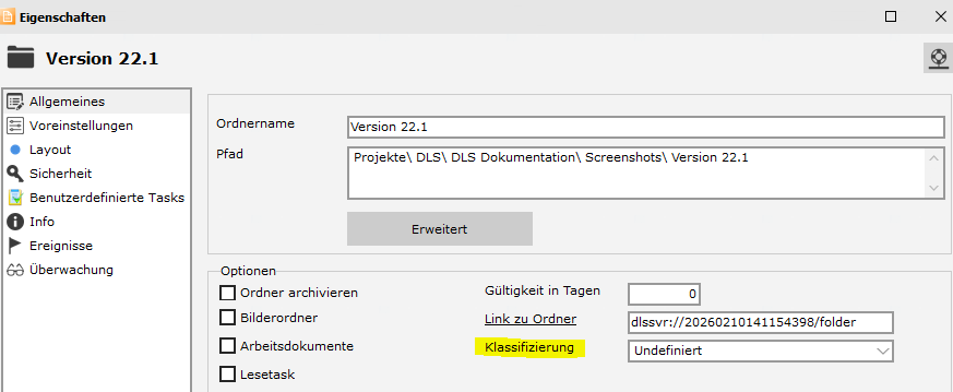 Klassifikation05 - Ordnereigenschaften